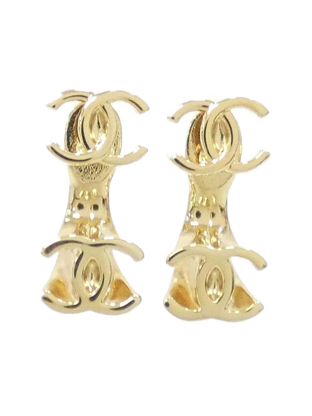 Chanel Earrings Gold-Tone Metal #377877C12B